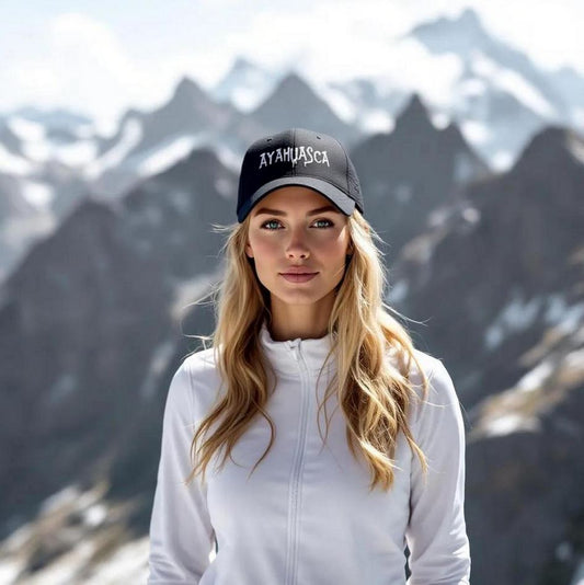 AYAHUASCA, Trucker-Cap aus Bio-Baumwolle