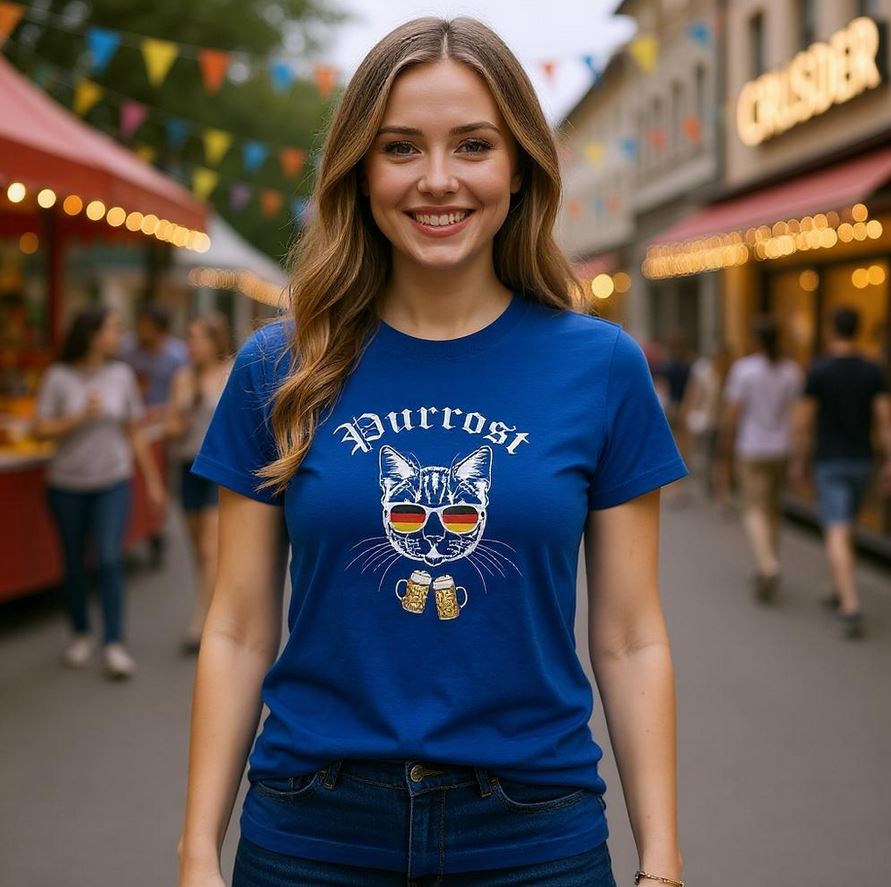 Frau_mit_T-Shirt-blue-Purrost