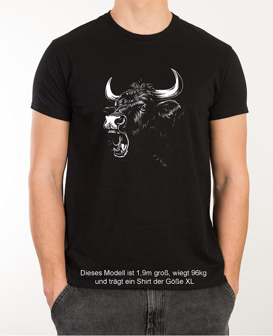 BULLS CRY, Bio-T-Shirt PIONEER für Herren mit enganliegender Passform