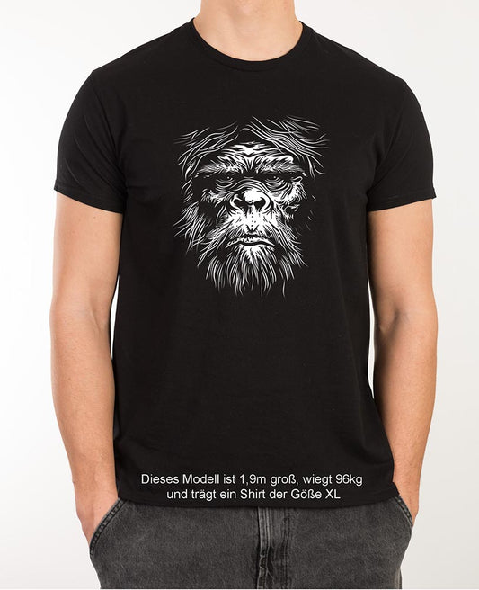 NEANDER FACE ARONO; Bio-T-Shirt PIONEER für Herren mit enganliegender Passform