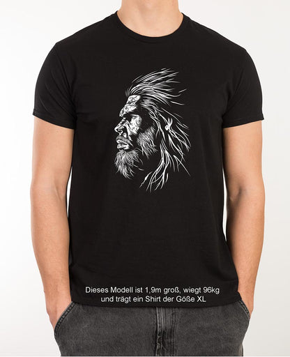 NORDIC FACE OLDUR, Bio-T-Shirt PIONEER für Herren mit enganliegender Passform