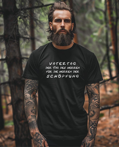 VATERTAG, DER TAG DES HERREN, Unisex T-Shirt aus Bio-Baumwolle in Umstellung