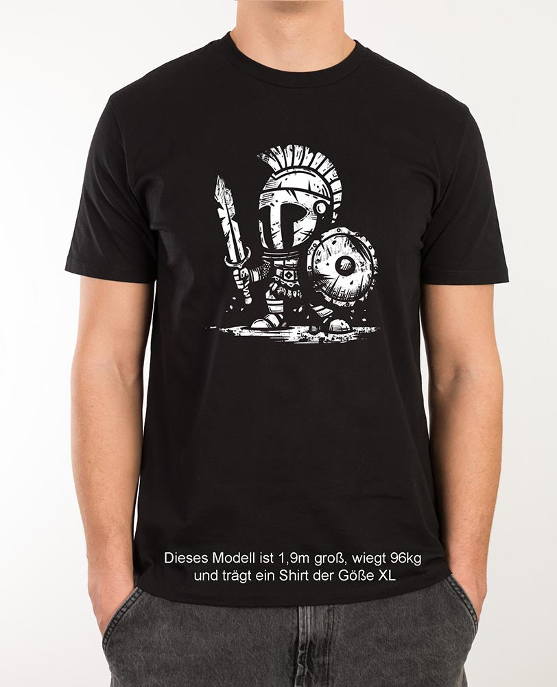 LITTLE ROMANS PERSO, Unisex T-Shirt Legend aus Bio-Baumwolle in Umstellung