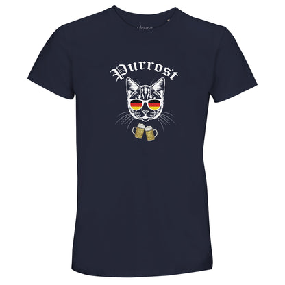 T-Shirt-navy-Purrost