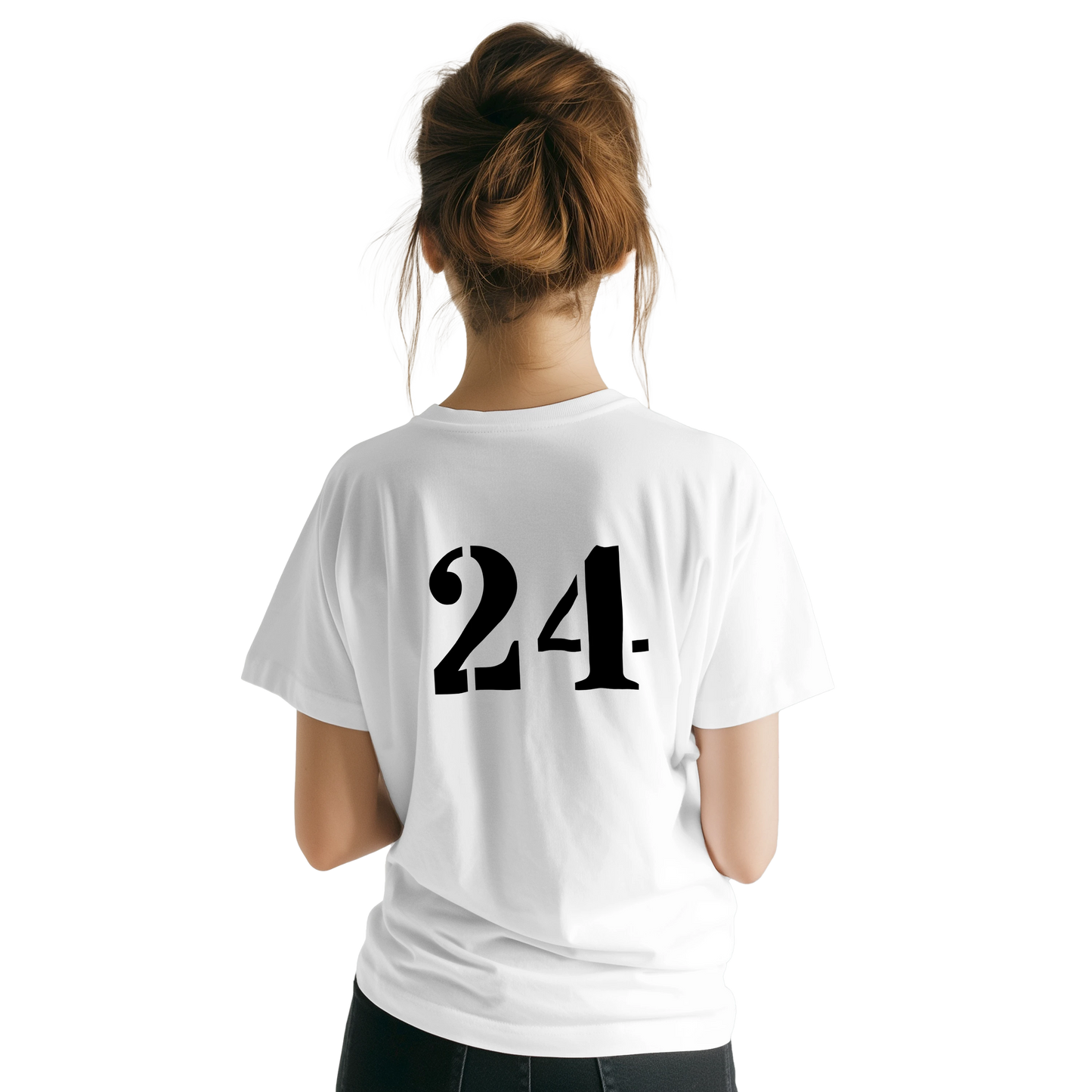 FOOTBALL RHINO "UNSTOPPABLE FORCE", Cooles T-Shirt, personalisierte Rückennummer, DTF-Druck
