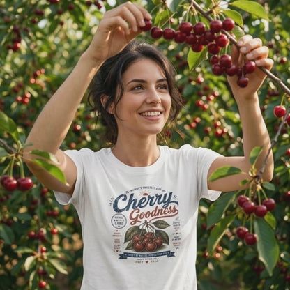 Cherry Goodness Shirt | Vintage Nature's Gift Design | Sweet Summer Tee,  DTG-Druck